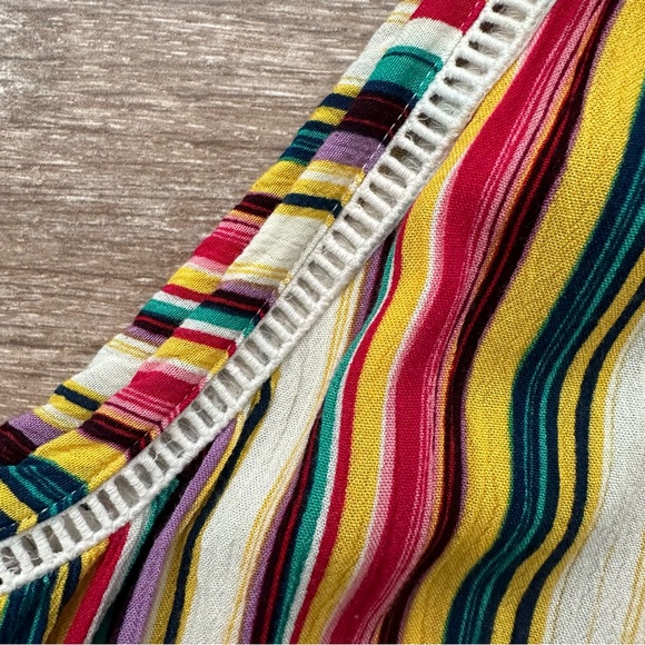 Jessica Simpson Sleeveless Halter top, White Smoke with Torrid Stripe, Size S - Picture 12 of 12